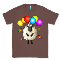 Chestnut rainbow sheep Classic Tee - Zillion Design Studio