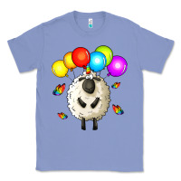 Colony Blue rainbow sheep Classic Tee - Zillion Design Studio