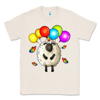 Natural rainbow sheep Classic Tee - Zillion Design Studio