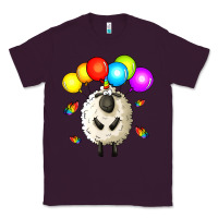 Plum rainbow sheep Classic Tee - Zillion Design Studio