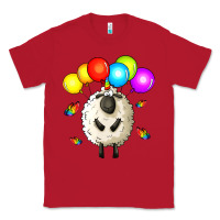 Red rainbow sheep Classic Tee - Zillion Design Studio