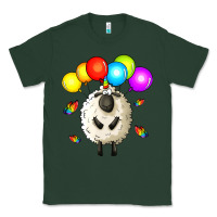 Sports Green rainbow sheep Classic Tee - Zillion Design Studio