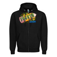 Black fourth grade dude Zipper Hoodie - RanaPortraitStore
