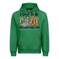 Emerald i used to be cool now i just argue with miniature Urban Hoodie - MaliasSmallBusiness