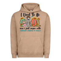 Pigment Burro i used to be cool now i just argue with miniature Urban Hoodie - MaliasSmallBusiness
