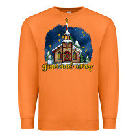 Carrot Christmas church and snow grace and mercy Premium Sweatshirt - AdoDesignShop