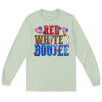 Matcha red white and boujee billie wilder Long Sleeve Tee - texasbilliewilder