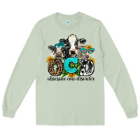 Matcha ocd obsessive cow disorder Long Sleeve Tee - AdoDesignShop