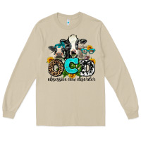 Mushroom ocd obsessive cow disorder Long Sleeve Tee - AdoDesignShop