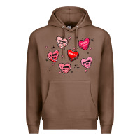 Chestnut howdy valentine Premium Hoodie - MaliasSmallBusiness