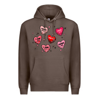 Coffee howdy valentine Premium Hoodie - MaliasSmallBusiness