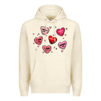 Sandshell howdy valentine Premium Hoodie - MaliasSmallBusiness