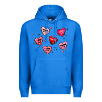 True Royal howdy valentine Premium Hoodie - MaliasSmallBusiness
