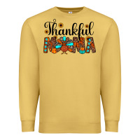 Antique Gold thankful mama Premium Sweatshirt - JahusDesignShop