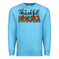 Ocean Blue thankful mama Premium Sweatshirt - JahusDesignShop