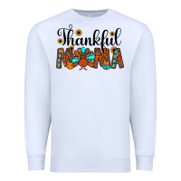 White thankful mama Premium Sweatshirt - JahusDesignShop