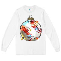 White christmas baseball Long Sleeve Tee - Zillion Design Studio