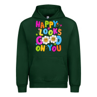 Forest Green happy looks good on you Urban Hoodie - NancyCooperArtShop