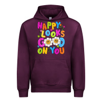 Mauve Wine happy looks good on you Urban Hoodie - NancyCooperArtShop