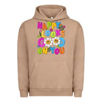 Pigment Burro happy looks good on you Urban Hoodie - NancyCooperArtShop