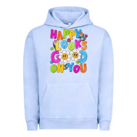 Pigment Grape Ice happy looks good on you Urban Hoodie - NancyCooperArtShop