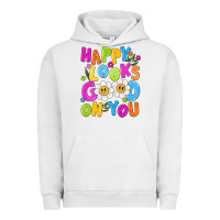 Pigment Lunar Rock happy looks good on you Urban Hoodie - NancyCooperArtShop