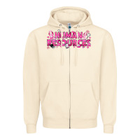 Sandshell Breast Cancer Human Resources Zipper Hoodie - texasbilliewilder