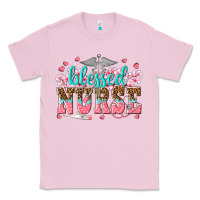 Bubblegum Pink blessed nurse Classic Tee - texasbilliewilder