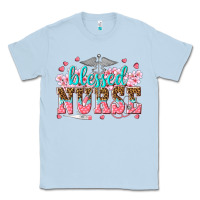 Dusty Blue blessed nurse Classic Tee - texasbilliewilder