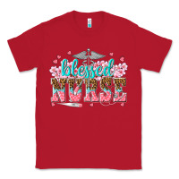 Red blessed nurse Classic Tee - texasbilliewilder
