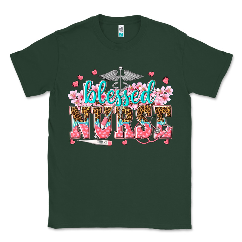 Blessed Nurse Classic Tee by texasbilliewilder | Teevron