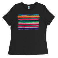 Black serape Ladies Tee - BarkalooDesign