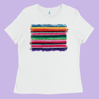 Serape Ladies Tee Designed By Barkaloodesign
