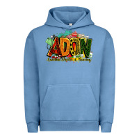 Pigment Pebble Blue adon assistant director of nursing juneteenth Urban Hoodie - NancyCooperArtShop