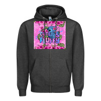 Charcoal Heather cute and fluffy stitch Zipper Hoodie - Zillion Design Studio