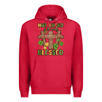 Cardinal not lucky just really blessed malia Premium Hoodie - MaliasSmallBusiness