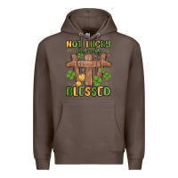Coffee not lucky just really blessed malia Premium Hoodie - MaliasSmallBusiness