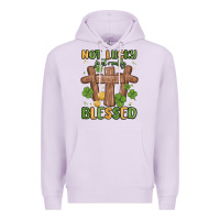 Lilac not lucky just really blessed malia Premium Hoodie - MaliasSmallBusiness