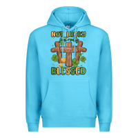 Ocean Blue not lucky just really blessed malia Premium Hoodie - MaliasSmallBusiness