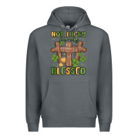 Rock not lucky just really blessed malia Premium Hoodie - MaliasSmallBusiness
