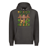 Smoke not lucky just really blessed malia Premium Hoodie - MaliasSmallBusiness