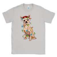 Moon Dust Chihuahua with christmas lights Classic Tee - RanaPortraitStore