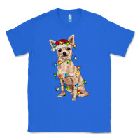 True Royal Chihuahua with christmas lights Classic Tee - RanaPortraitStore