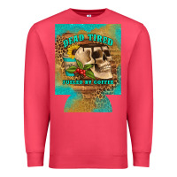 Cardinal dead tired fueled by coffee 12 oz can cooler (regular) Premium Sweatshirt - Artiststas