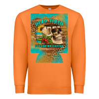 Carrot dead tired fueled by coffee 12 oz can cooler (regular) Premium Sweatshirt - Artiststas