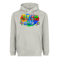 Moon Dust autısm tribe Heavyweight Hoodie - AdoDesignShop