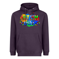 Plum autısm tribe Heavyweight Hoodie - AdoDesignShop
