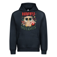 Navy happy owlidays Urban Hoodie - MaliasSmallBusiness