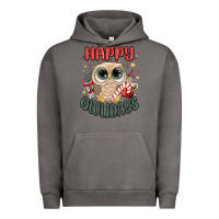 Pigment Tornado happy owlidays Urban Hoodie - MaliasSmallBusiness