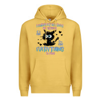 Antique Gold i survived 100 days of school cat Premium Hoodie - MaliasSmallBusiness